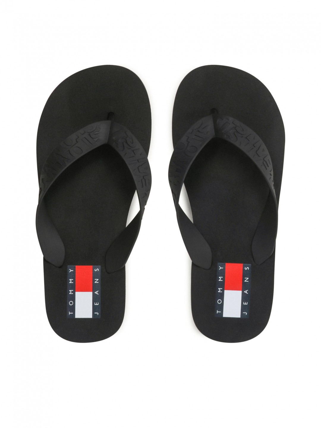 Tommy Jeans Žabky Tjw Flag Eva Beach Sandal EN0EN02194 Černá